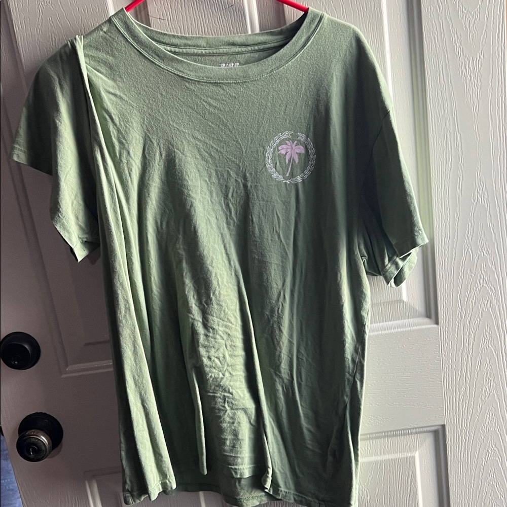 Green Palm Tree Short Sleeve Tee